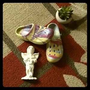 Custom hydro dipped slides kids sz12